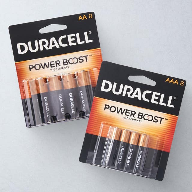 Duracell Power Boost AA & AAA batteries