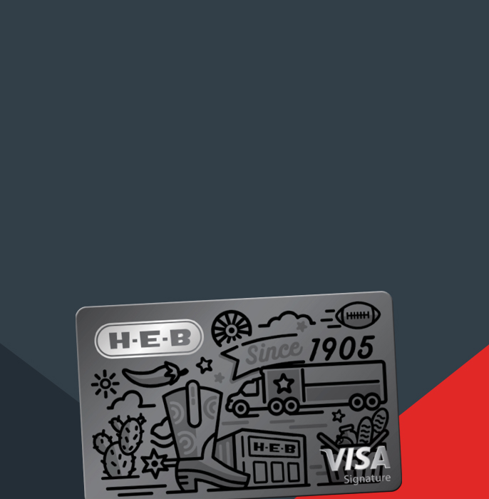 The New H-E-B Credit & Debit Cards | Apply Today