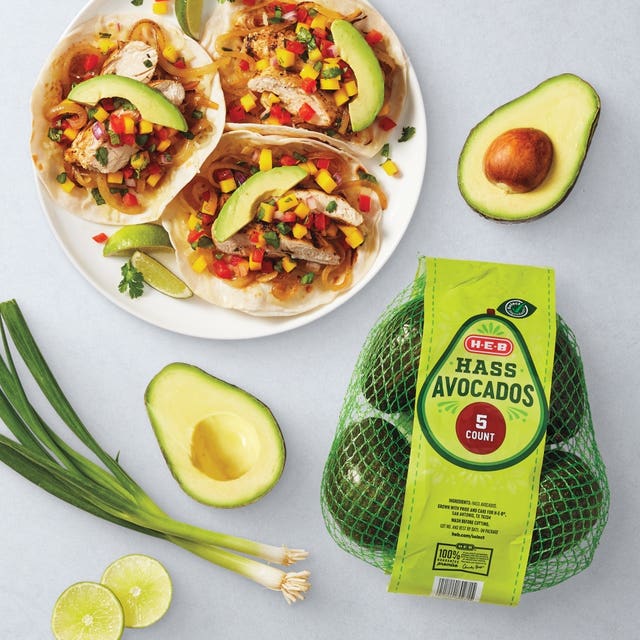 HEB Hass Avocados from Mexico® & tacos
