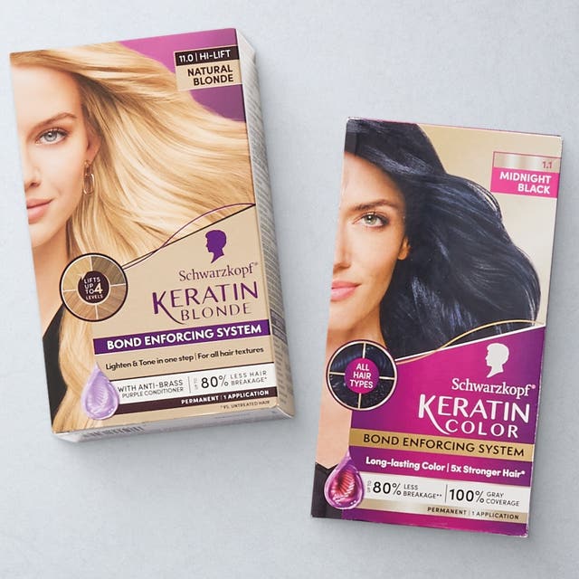 Schwarzkopf Keratin bond enforcing long-lasting hair color