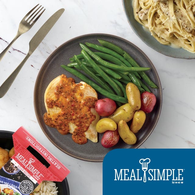 Meal Simple chicken with potatoes and green beans