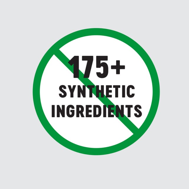 Excludes 175+ synthetic ingredients