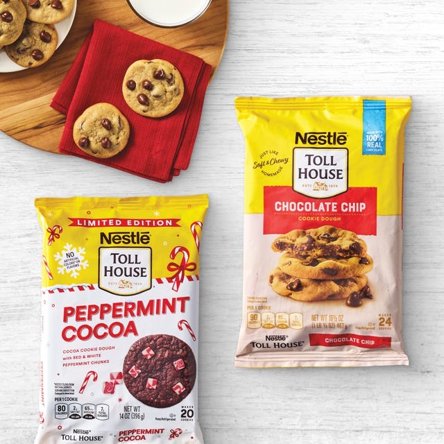 Nestle chocolate chip and peppermint cocoa