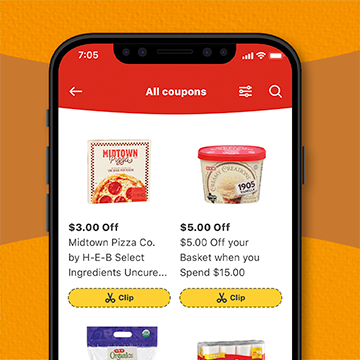 Instantly clip coupons in-app