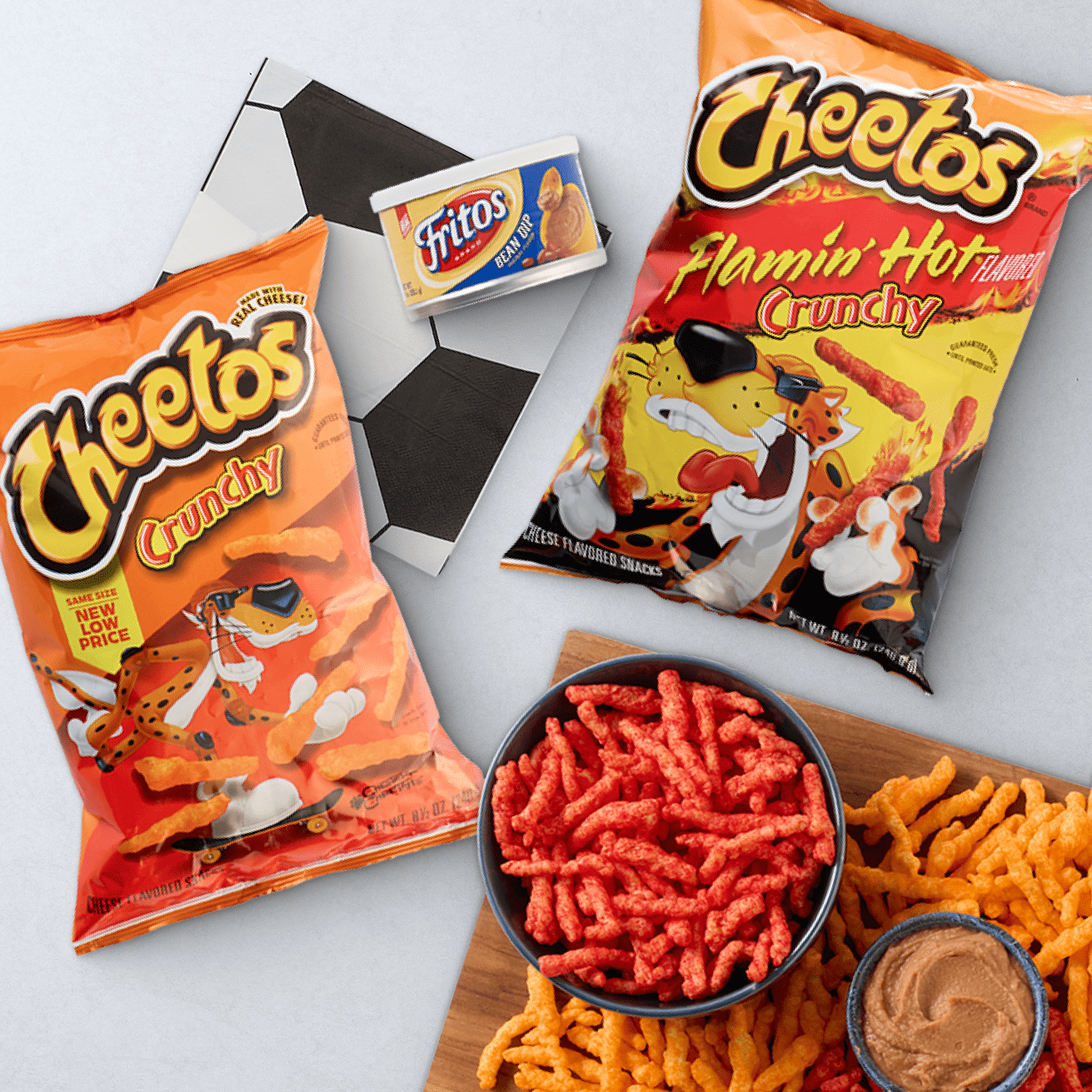 Crunchy cheetos
