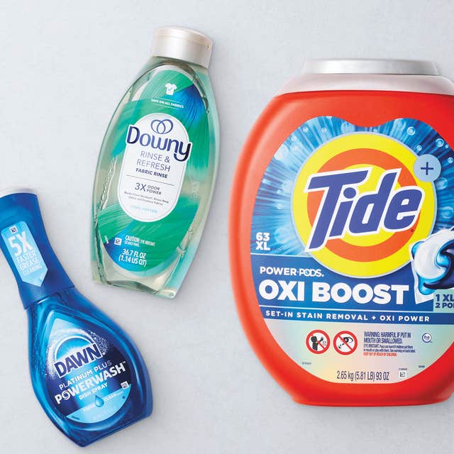 Household cleaning supplies