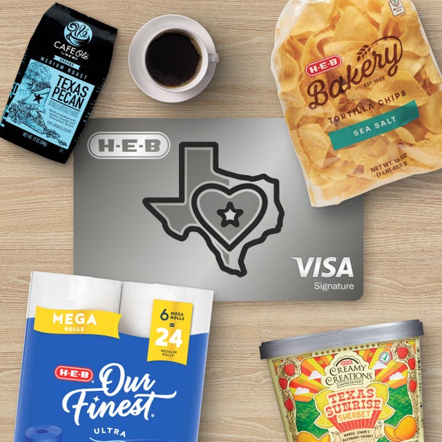 H‑E‑B Visa Credit Card
