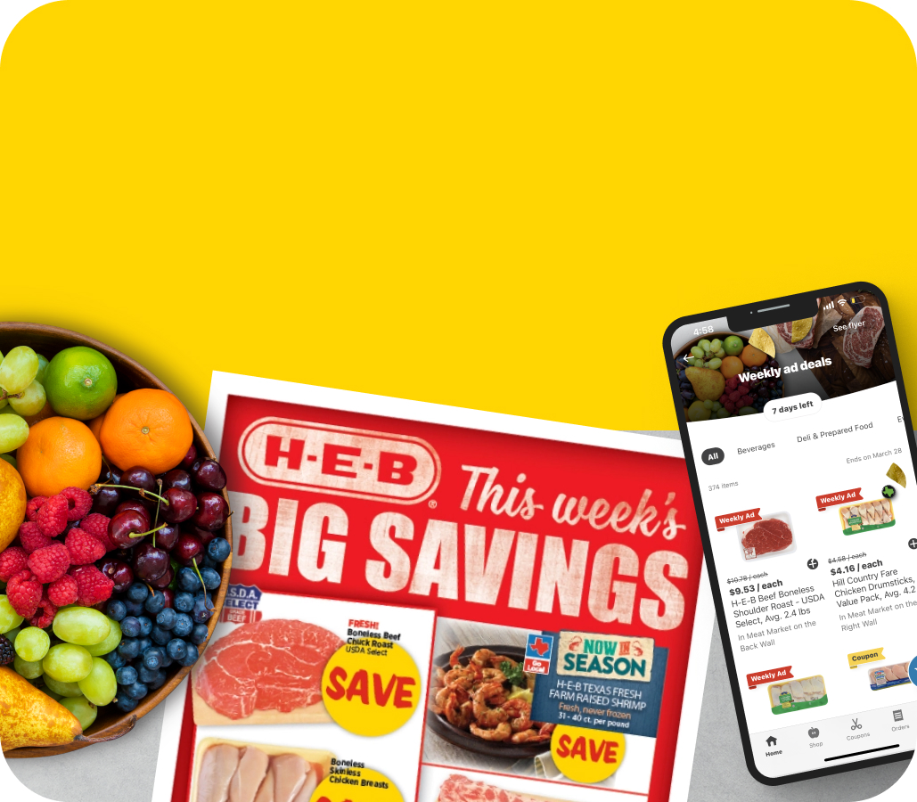 Ways to save at HEB