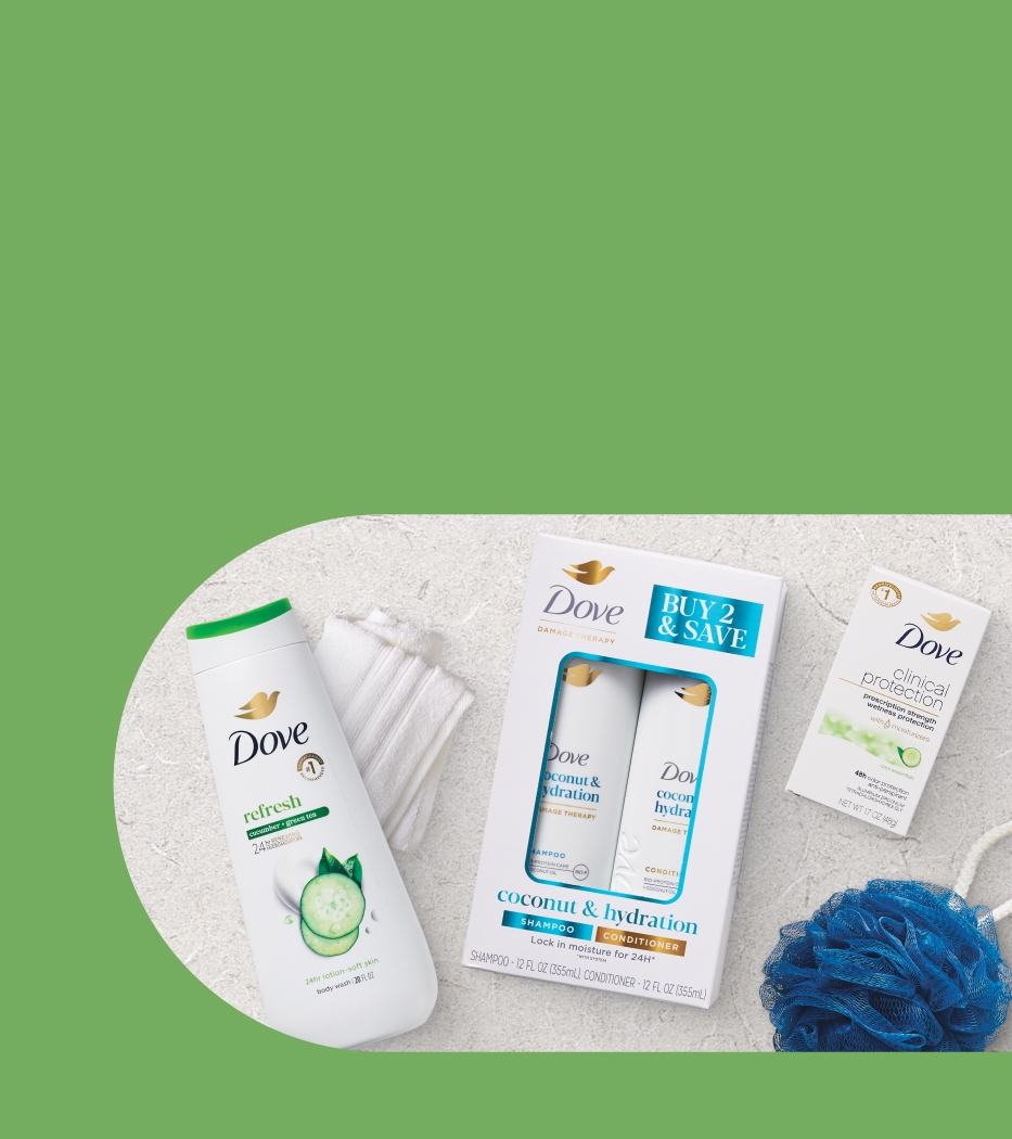 $5 off $25+ select Dove and Dove Men+Care items