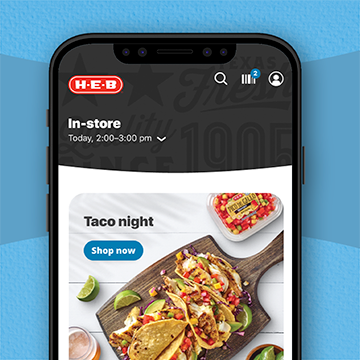 Get the My H-E-B App