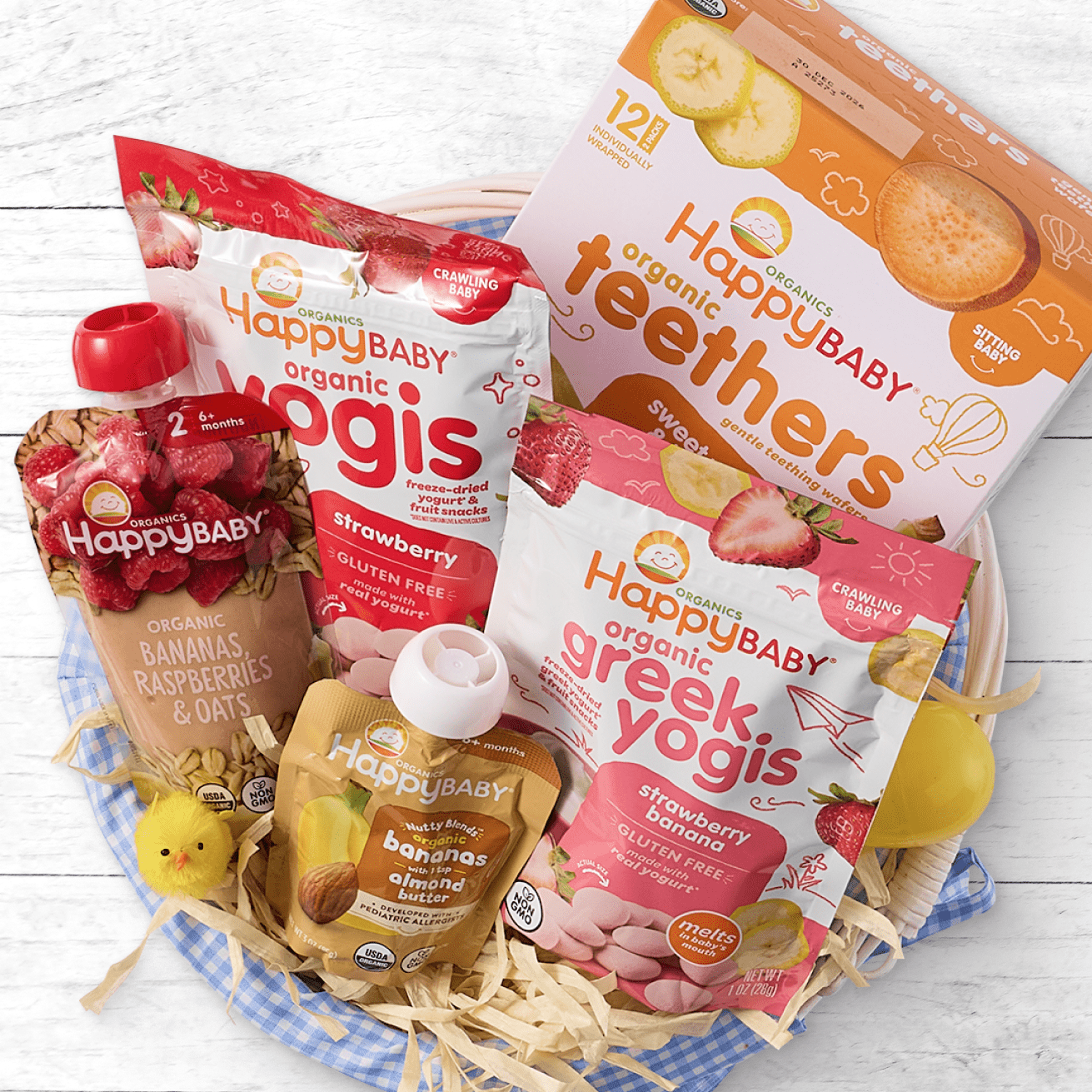 HappyBaby® organic nutrition for baby’s happy, hoppy start