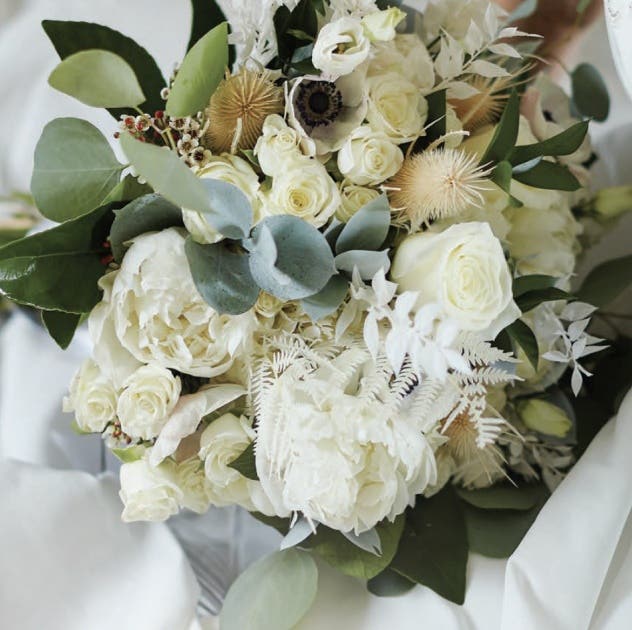 A bouquet of flowers