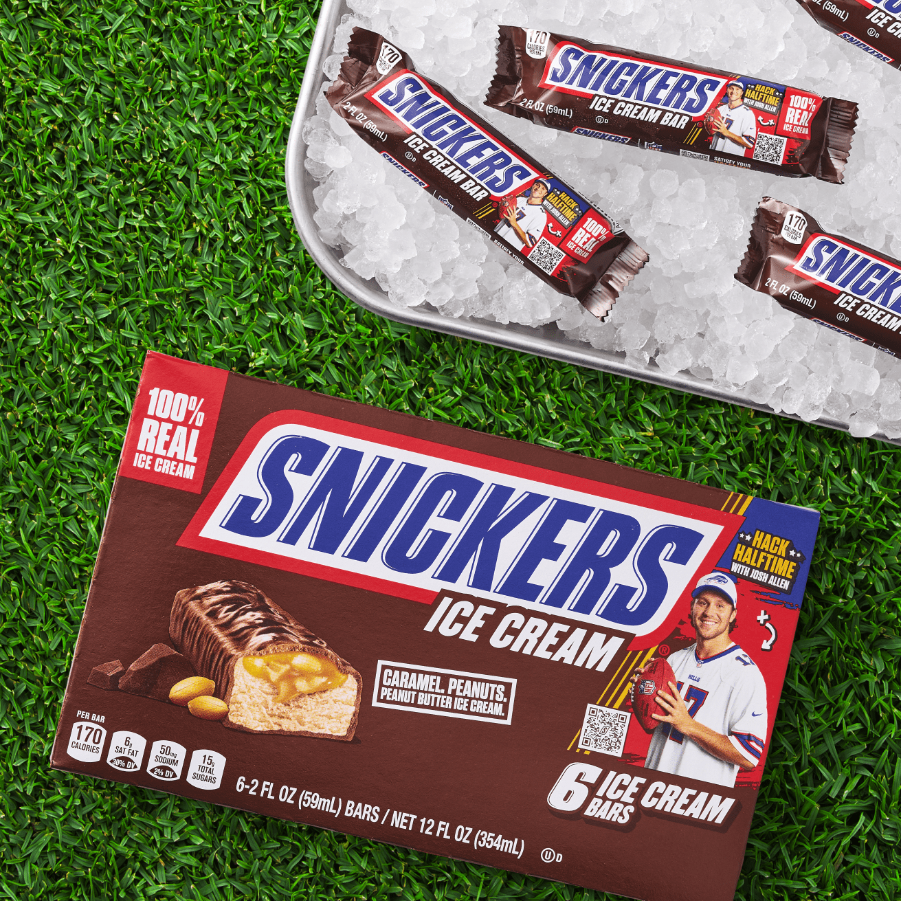 Crush halftime hunger. It's not Super Bowl LX without SNICKERS®