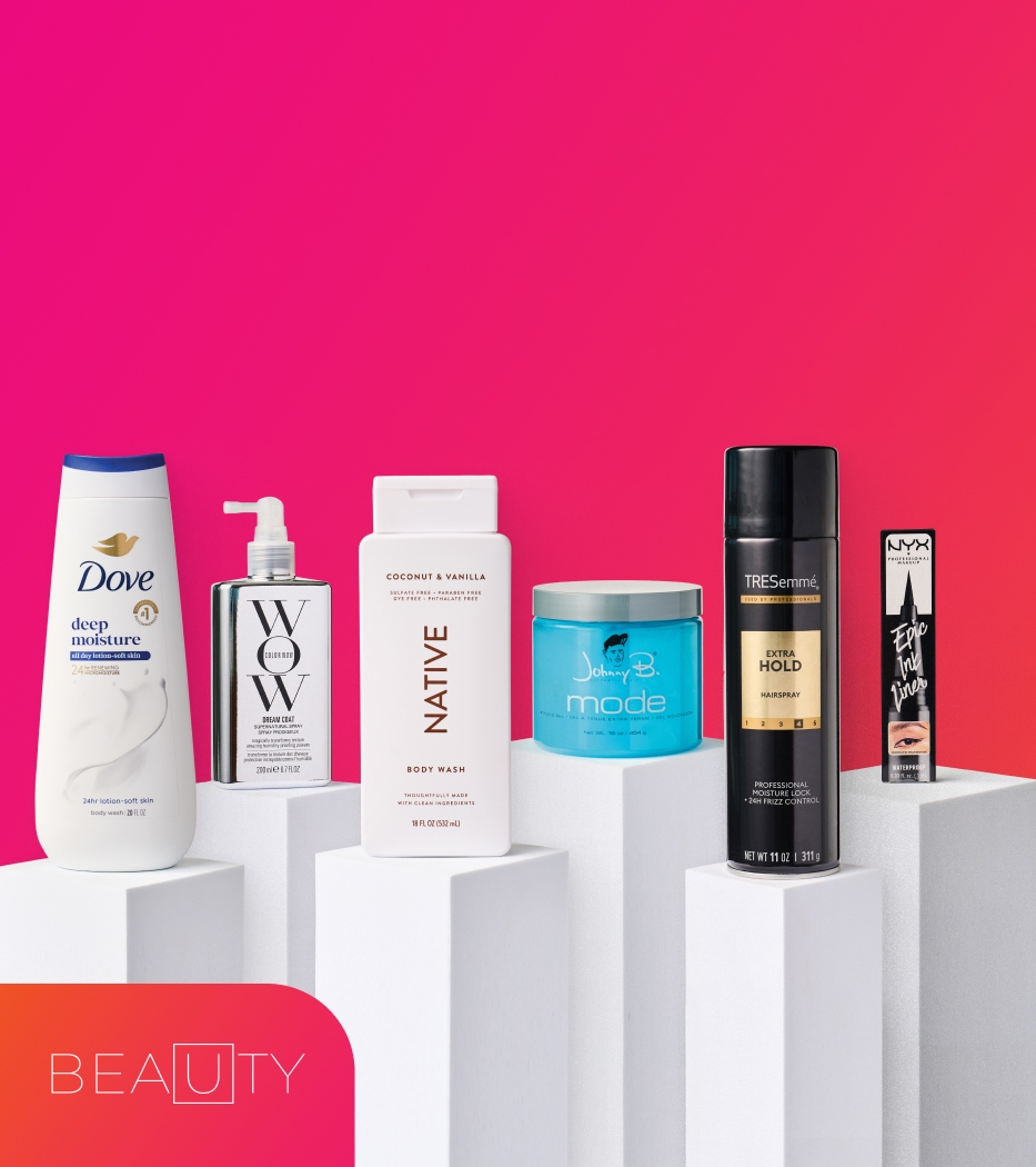 Beautify products side by side