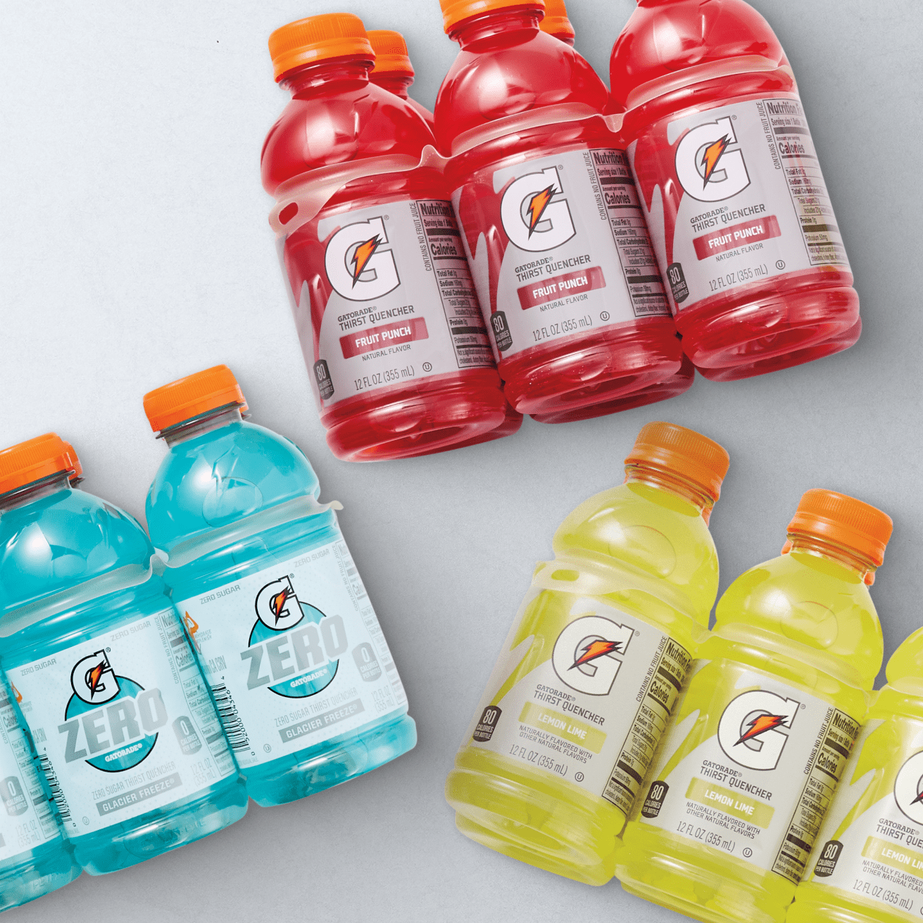 Buy 3, get 4th FREE select Gatorade packs