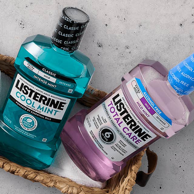 5x more cleaning power* *vs brushing and flossing alone