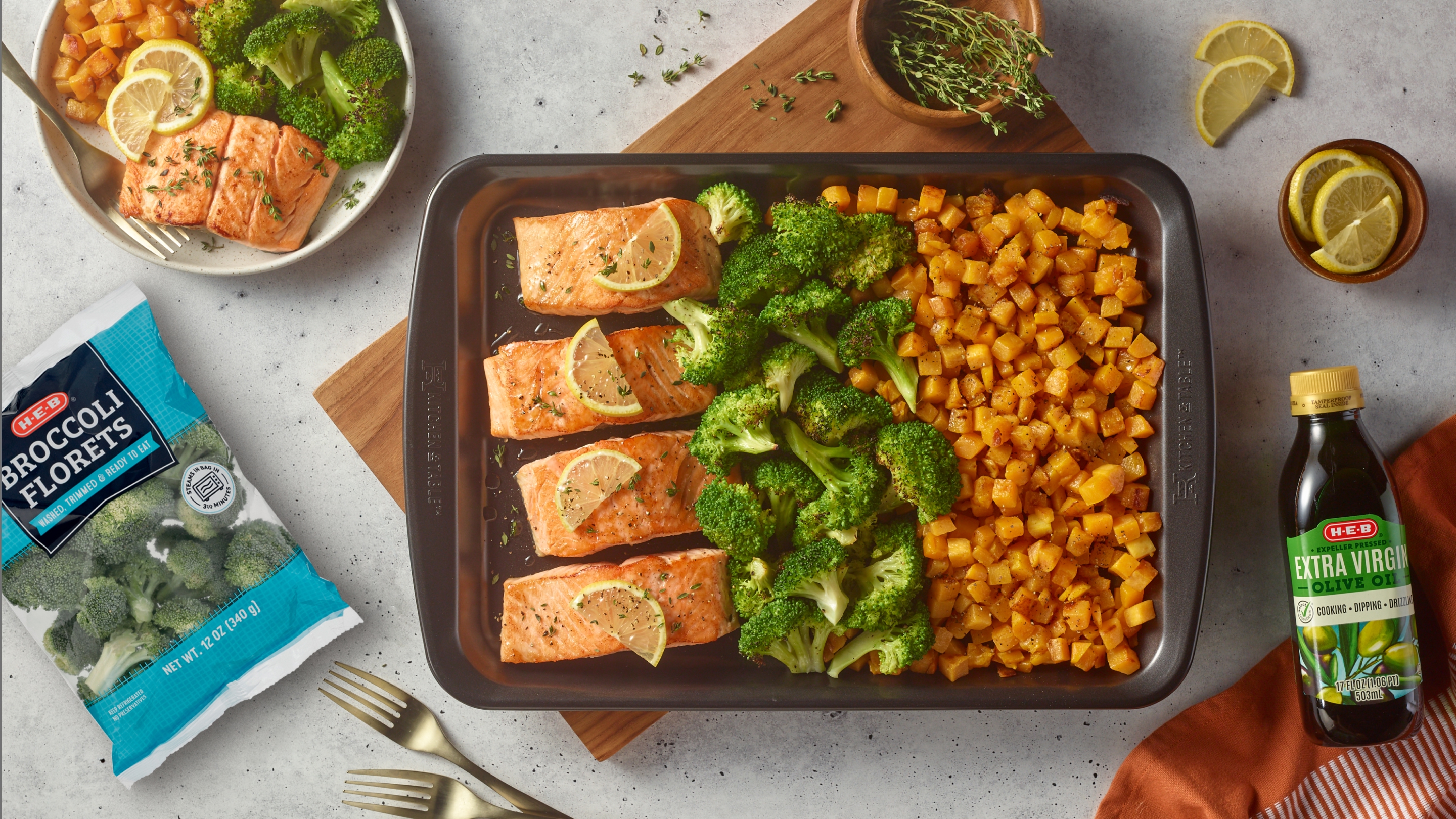One pan dish served on a dish