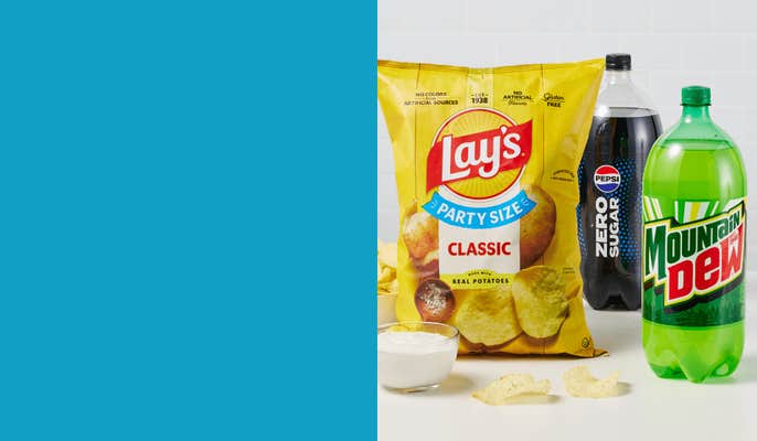 FREE Pepsi when you buy select Lay's chips