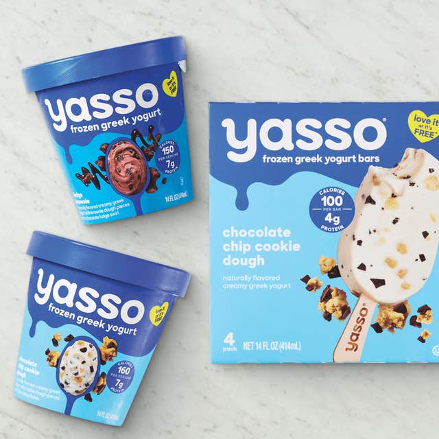$1.50 off select Yasso frozen yogurt